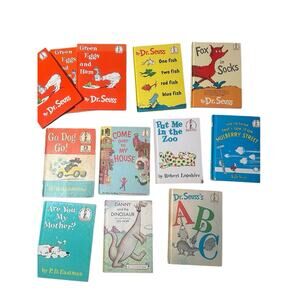 DR Seuss Book Mixed Lot